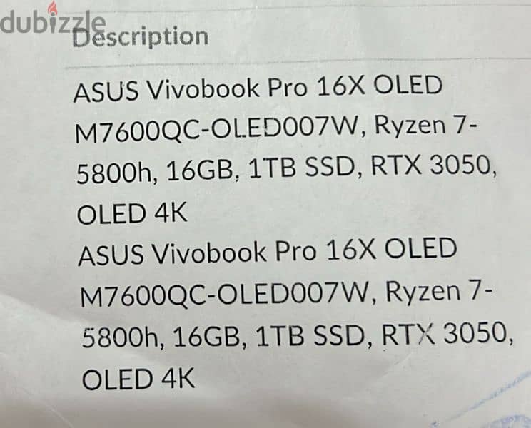 ASUS Vivobook Pro 16X OlED 5