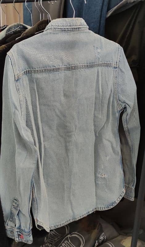 جاكيت جينز زارا اصليZara original jeans jacket 2