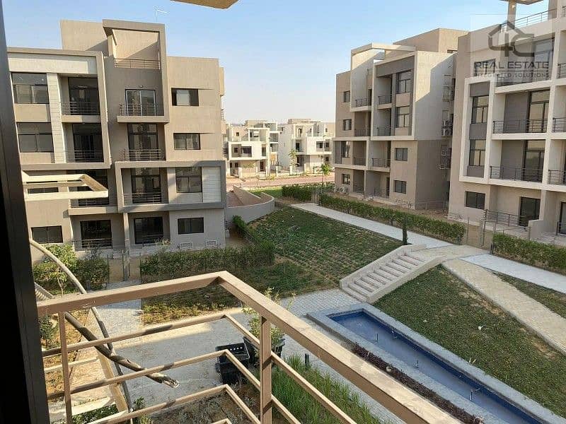 View Landscape apartment 180 m typical floor Fully finished with Ace's with down payment 3,7 for sale in Fifth Square Including maintenance and garage 0