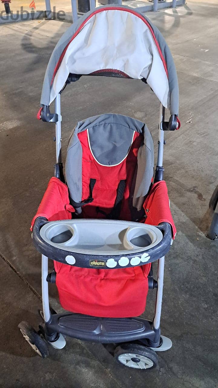 Functioning Used Chicco Travel System - Stroller & Car Seat 0