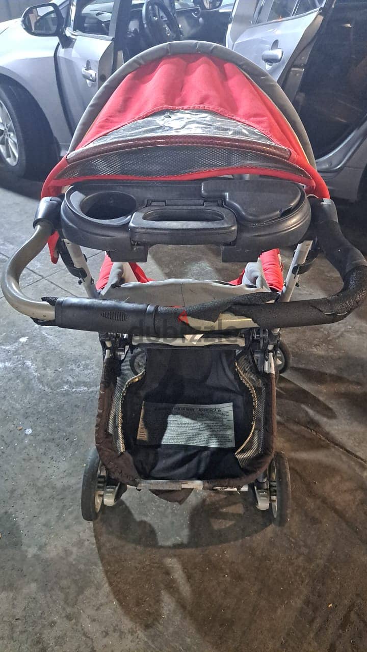 Functioning Used Chicco Travel System - Stroller & Car Seat 4