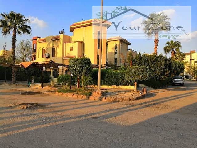 villa for sale in Jasmine Green Land Compound  6th of October  Dahshur link in front of Wadi Degla Club 0