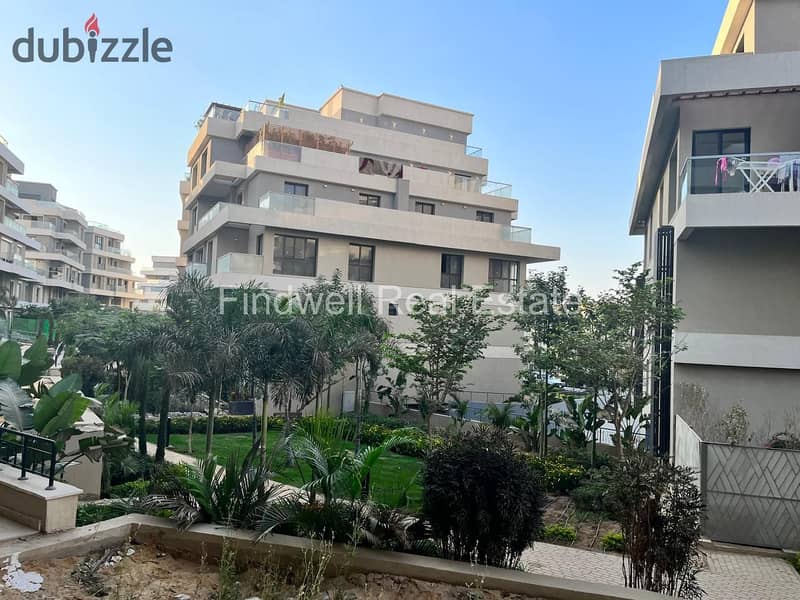 Apartment with garden  For Sale  Villette - Sky Condos PRIME location Facing North New Cairo / Villette Compound 0