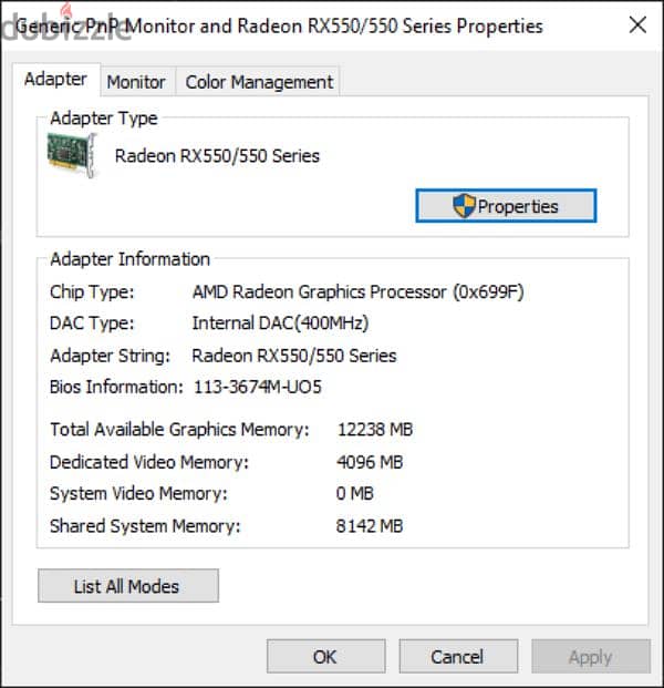 rx550 8gb 1