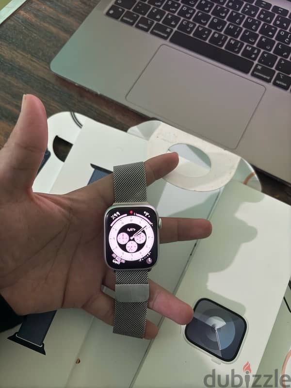 Apple Watch series 9 44mm silver 2