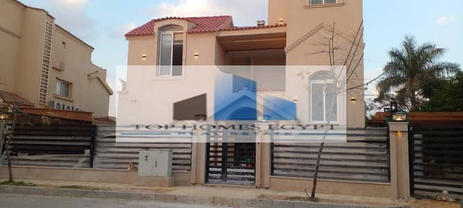 Villa for sale with swimming pool 349 SQM fully finished with ACs in Madinaty