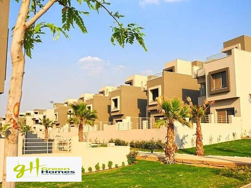 Apartment with garden for sale _ Ready to move Palm Hills New Cairo 0