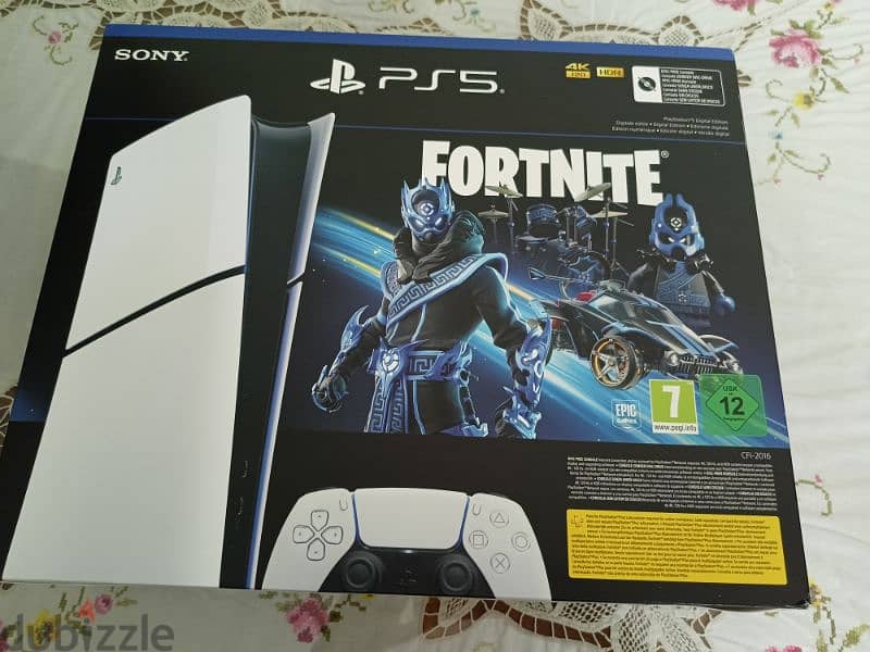 Sony PlayStation 5 Digital Edition - Fortnite Cobalt Star Bundle 0