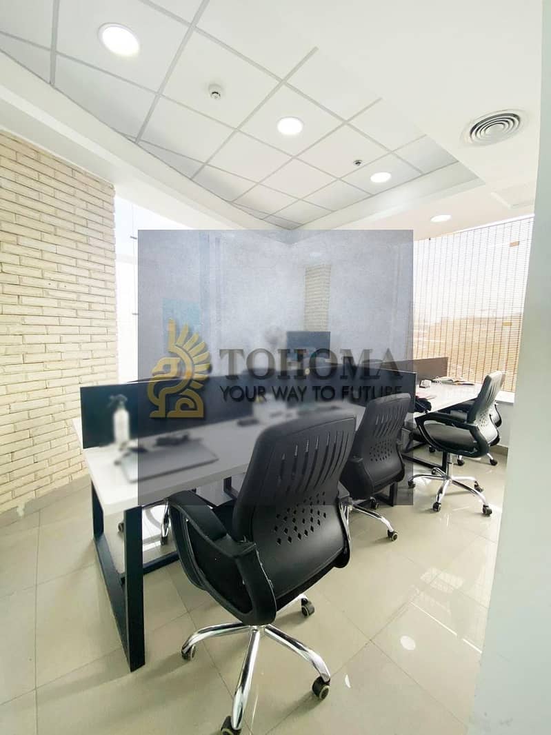 Administrative office for rent 220m in  the northern 90th new Cairo 0