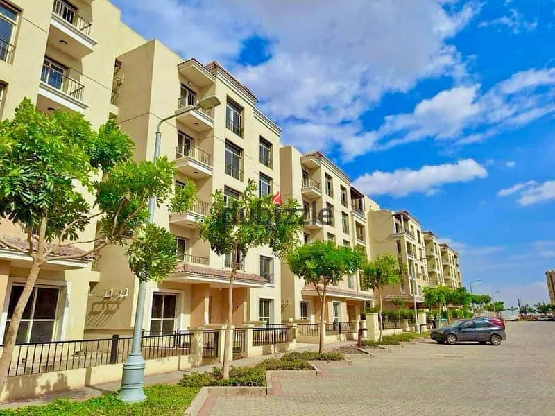 Apartment for sale in Bamies Compound and fake location     directly on the suez road     Next to Madinaty, a compound that has all services     Apart 0