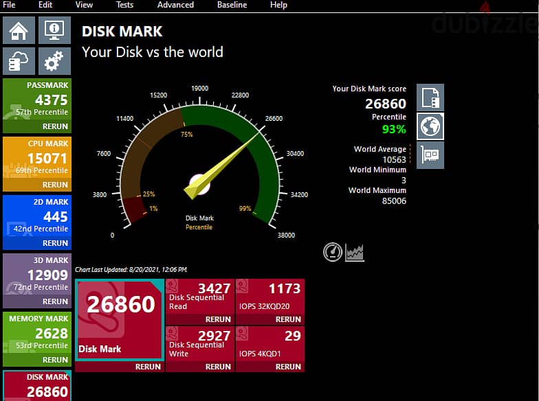 MSI laptop - 3050ti - I7-11800H 8