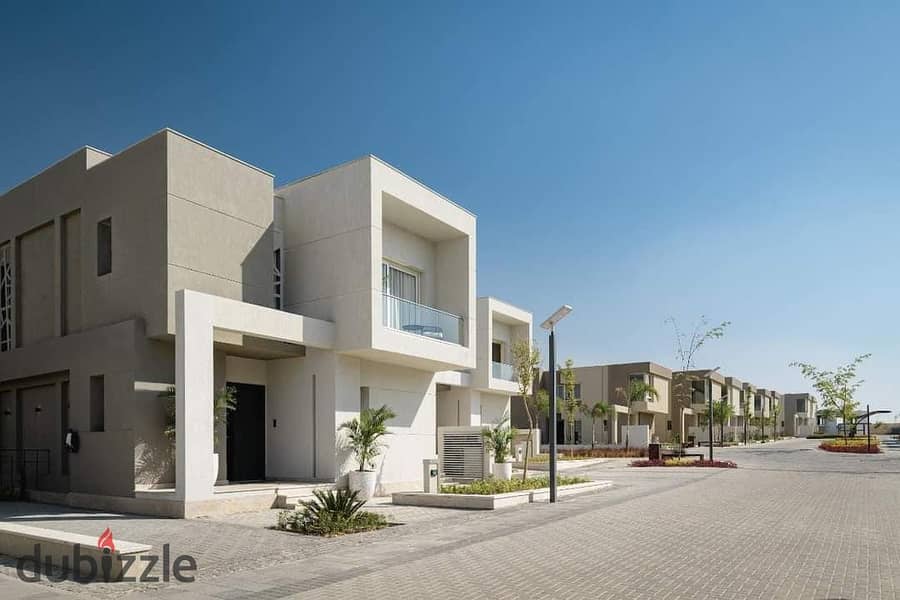 تاون هاوس للبيع  بالتقسيط في اكتوبرالجديدة في  بادية بالم هيلز -badya palm hills new october 0