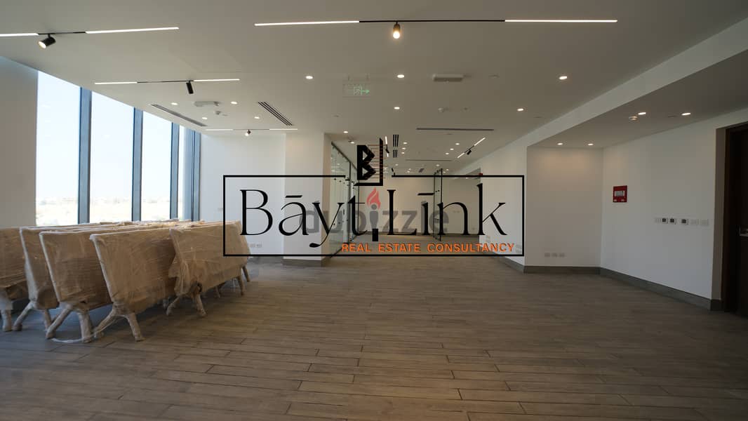 مكتب للايجار متشطب فى كايرو فيستيفال  Office For Rent In CFC 192m 0