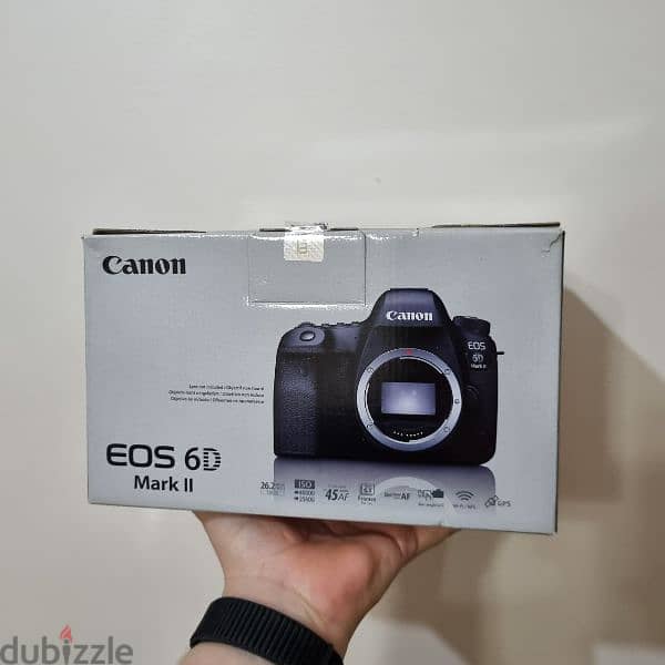 Canon 6D mark II Body كاميرا 7