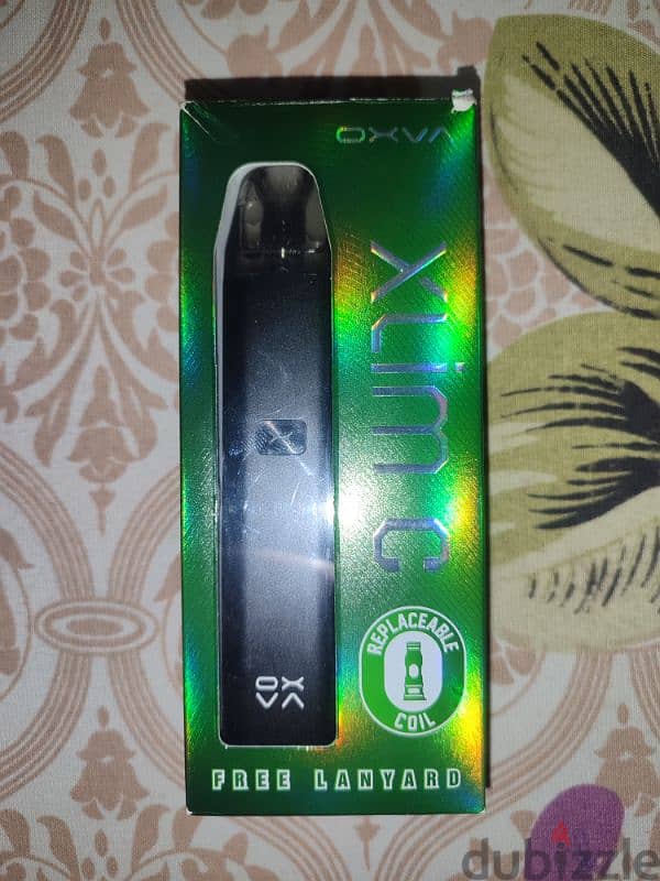 vape pod oxava xlim C جديده بالعلبه ومعاها كويل و اتنين ليكويد وعليقه 1