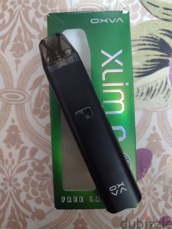 vape pod oxava xlim C جديده بالعلبه ومعاها كويل و اتنين ليكويد وعليقه 2