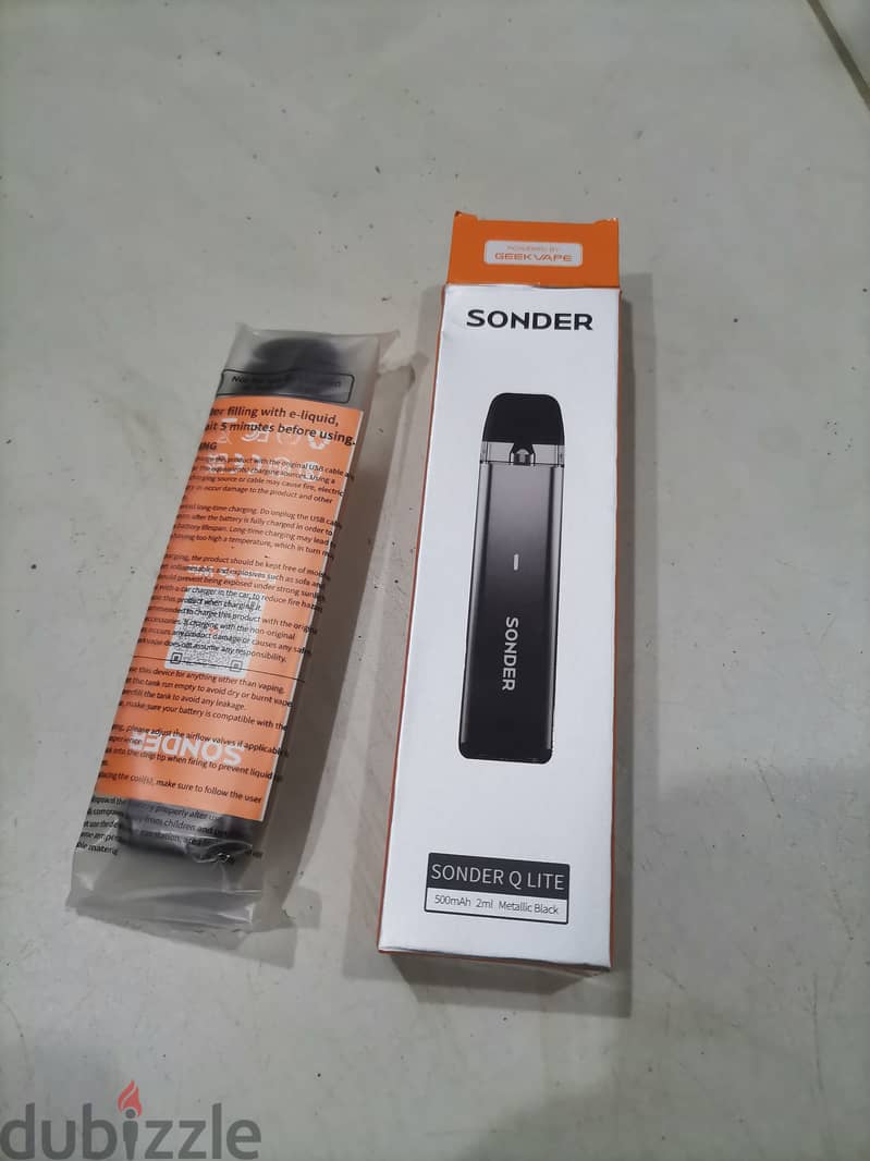 sonder q جهاز سوندر كيو جديد بود فيب pod vape معا سلسلة 2