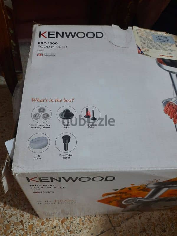 ماكينة فرم kenwood جديد بالكرتون 7