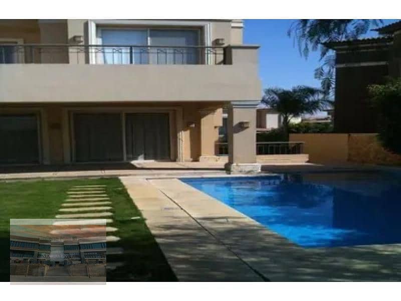 Twin villa with horizon pool in Lake view boutique New Cairo, Basement - ground - first - roof, 5 bedrooms 0