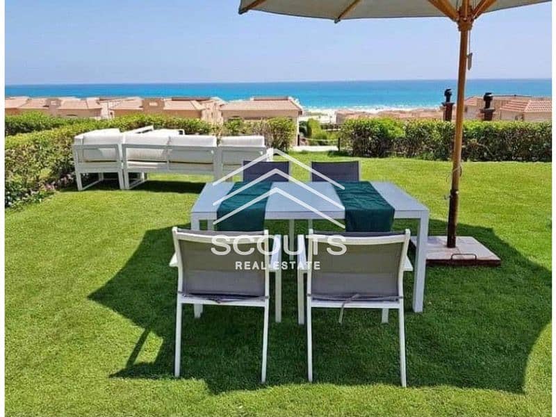 with 0% down payment chalet for sale in la vista topaz ain sokhna near to telal sokhna - sea view and finished super lux with 8 years installments 0