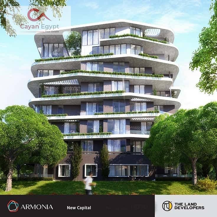 Apartment 109m for sale with special discount-Armonia new capital 0