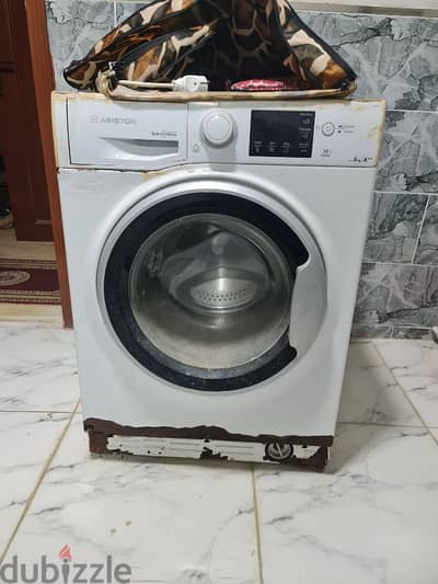 غساله اريستون اوتوماتيك ariston automatic washing machine