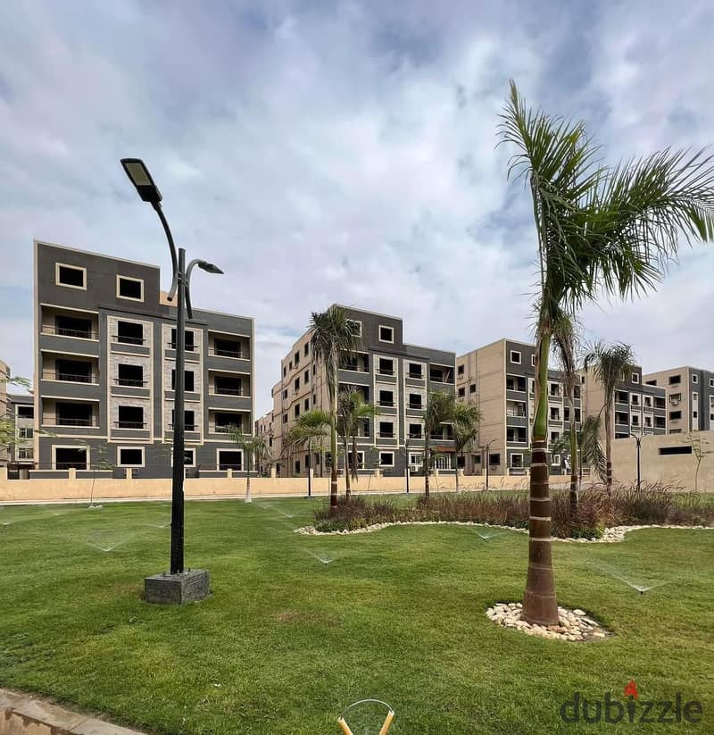 Ready to move apartment for sale | New Cairo | Ground with garden 0