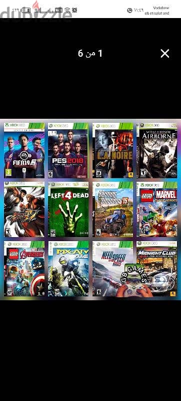 CD xbox 1 & xbox 360 & xbox classec 6