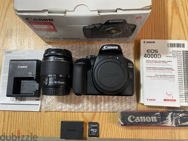 canon 4000d 0