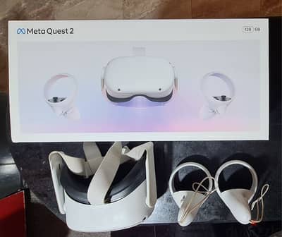 Meta Quest 2 — Virtual Reality Headset — 128 GB نظاره واقع افتراضي