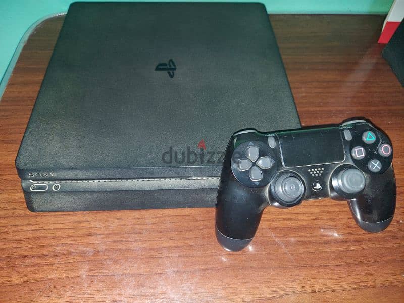 playstation 4 slim 1tb with one controller 0