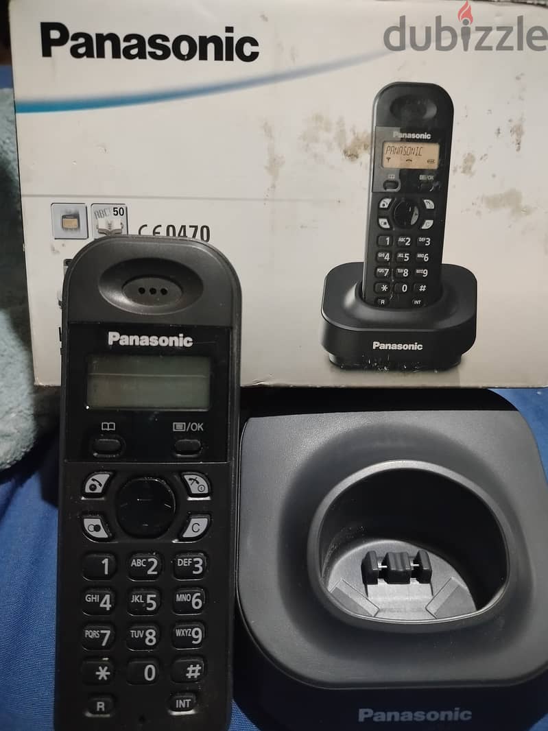 تليفون Panasonic لاسلكي KX-TG1311EG جديد 1