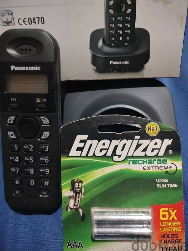 تليفون Panasonic لاسلكي KX-TG1311EG جديد 2