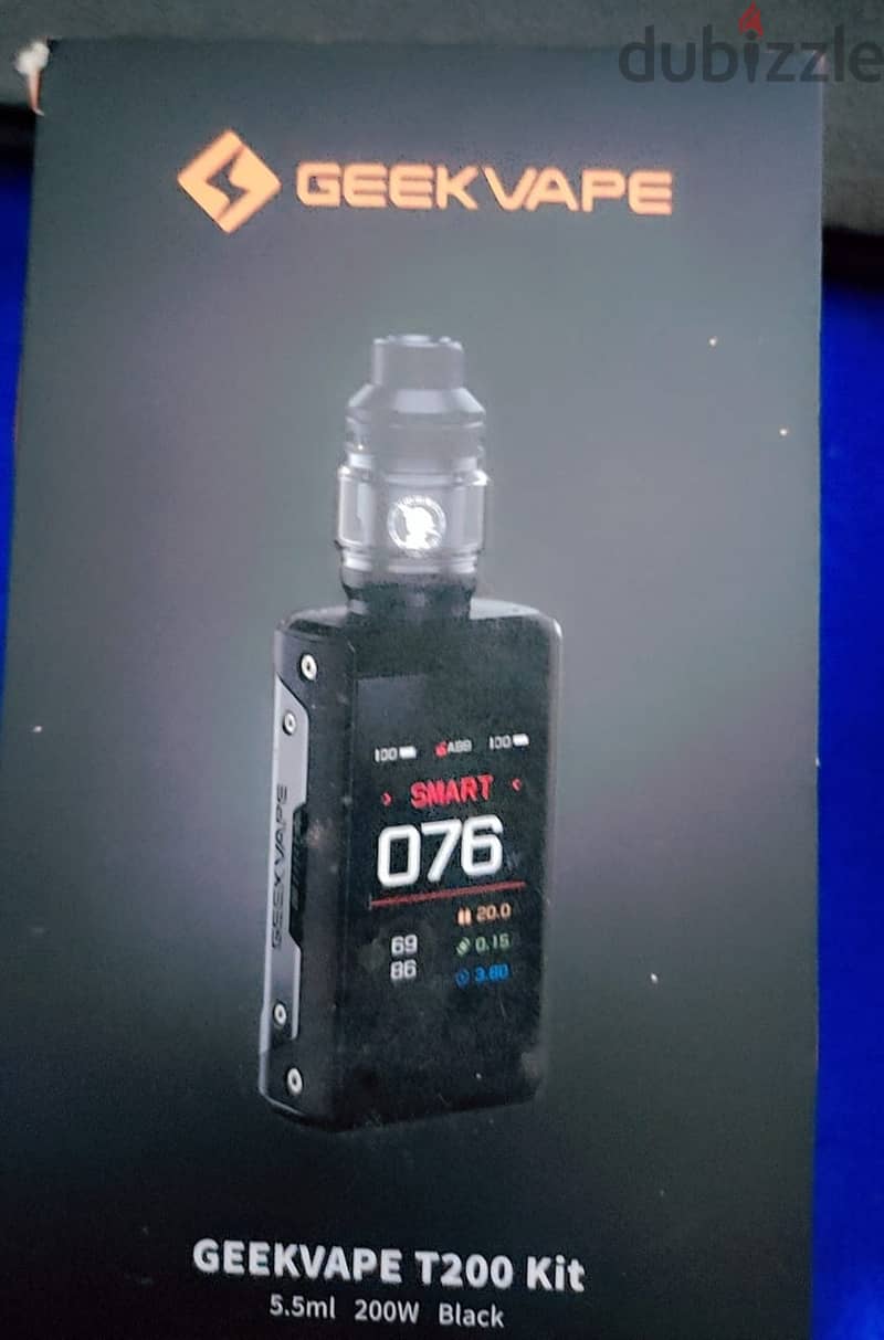  للبيع: جهاز Geekvape T200 كسر زيرو - استعمال خفيف جداً!  7