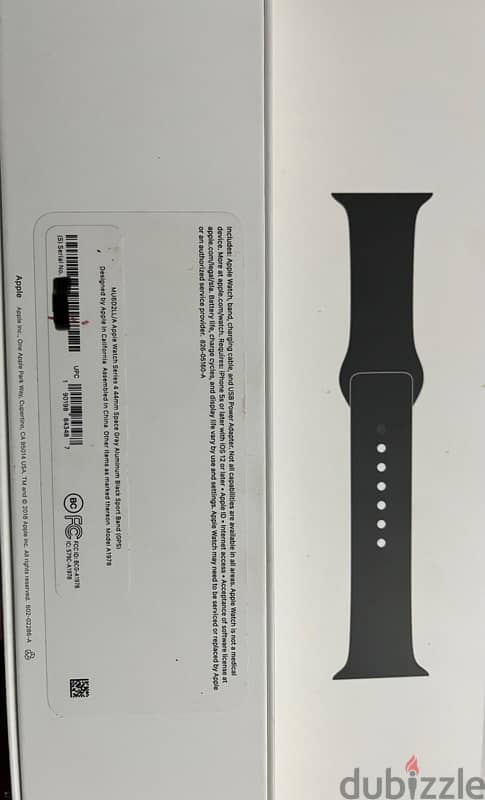 Apple watch 4-44mm Aluminum  gbs 2