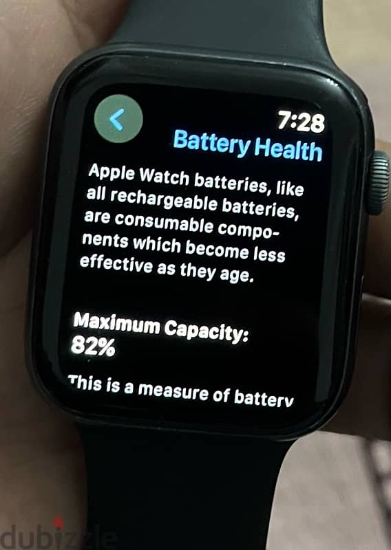 Apple watch 4-44mm Aluminum  gbs 3