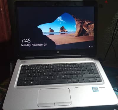 لاب Hp proBook 640 G2 رام 16  هارد SSD M2 256  كارت شاشه داخلي intel