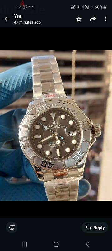 Rolex yachtmaster 2 half gold similar original whatsapp 01118659401 4