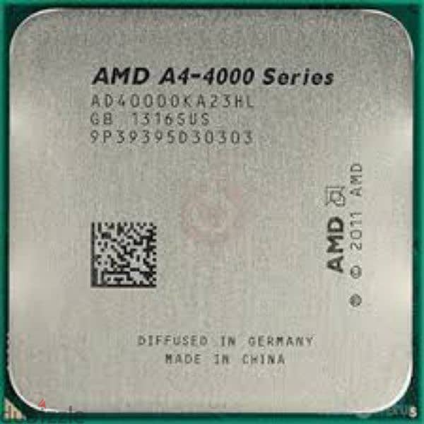 بروسيسور amd a4 4000 series 1