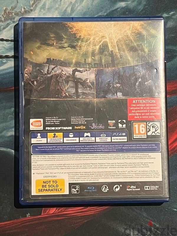 Elden ring ps4/ps5 version used 1