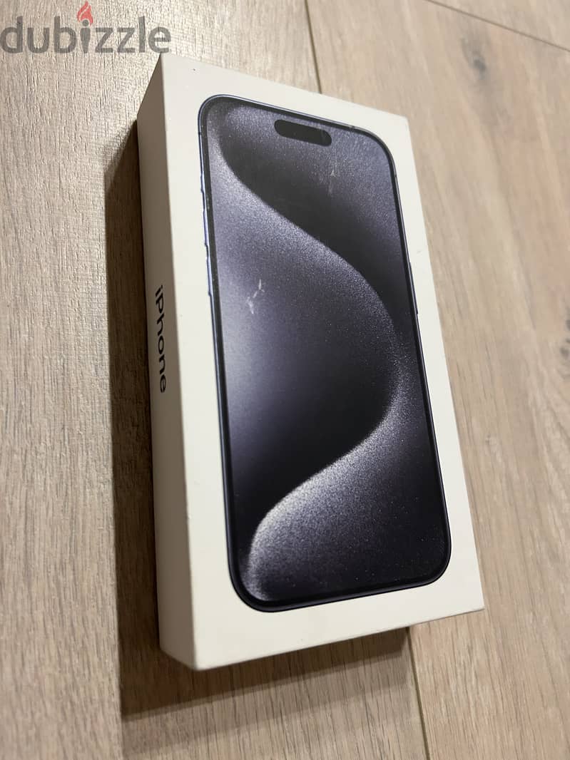 Sealed new iPhone 15Pro 265GB 0