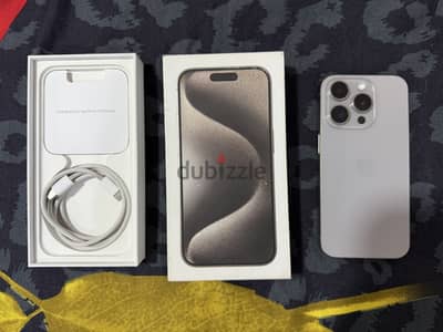 iPhone 15 Pro 256GB Natural Titanium Middle East