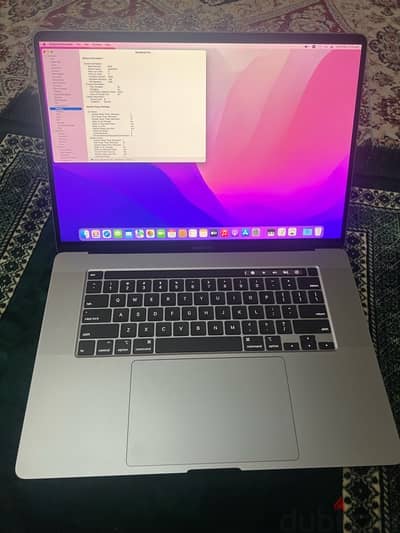 MacBook Pro 16 inch 2019  ١٠ شحنات فقط