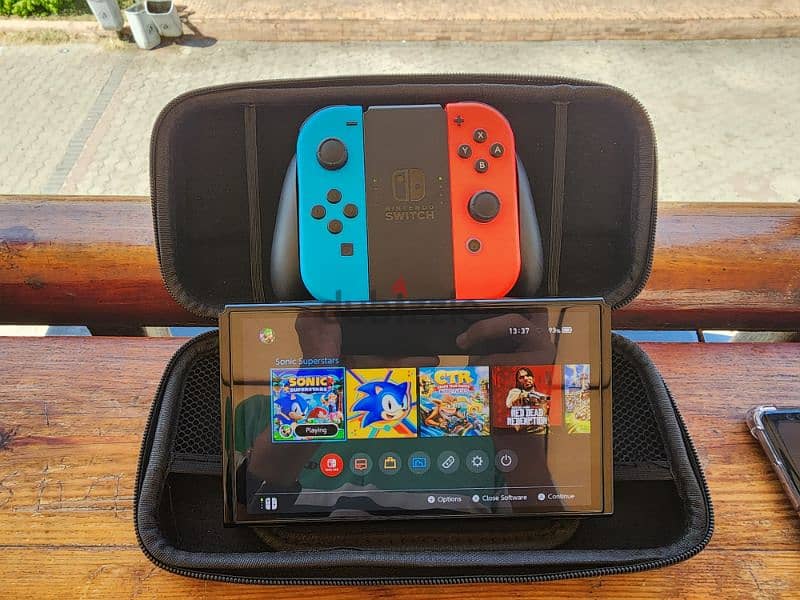 Nintendo switch oled moded نينتيندو سويتش اولد معدل للبيع 1