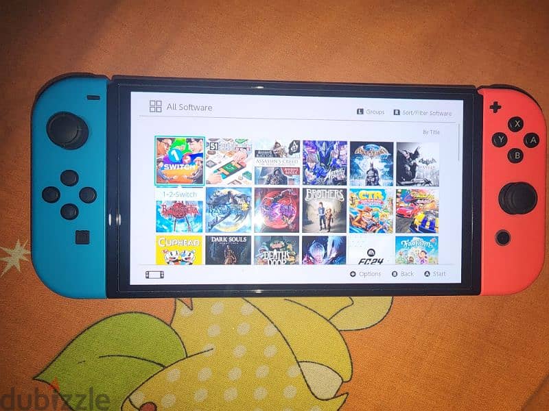 Nintendo switch oled moded نينتيندو سويتش اولد معدل للبيع 13