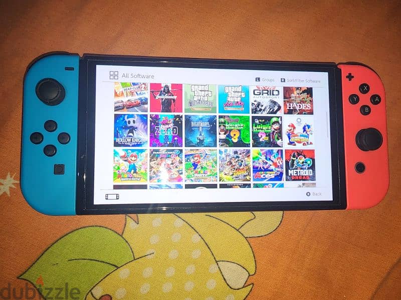 Nintendo switch oled moded نينتيندو سويتش اولد معدل للبيع 14