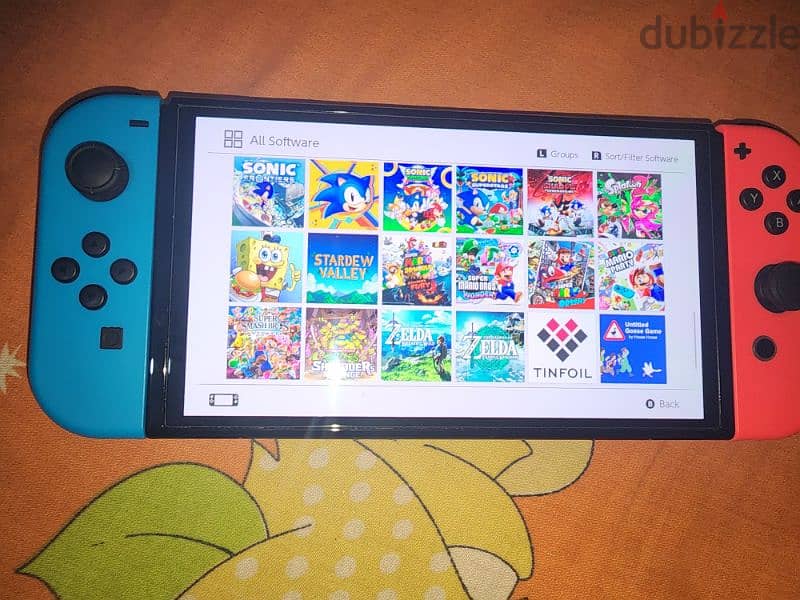 Nintendo switch oled moded نينتيندو سويتش اولد معدل للبيع 16