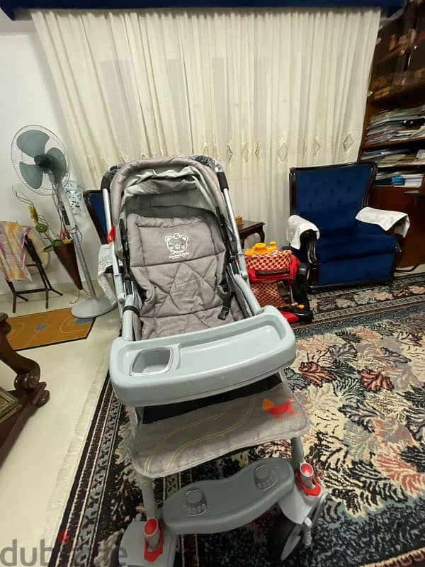 diamond baby stroller like new 1