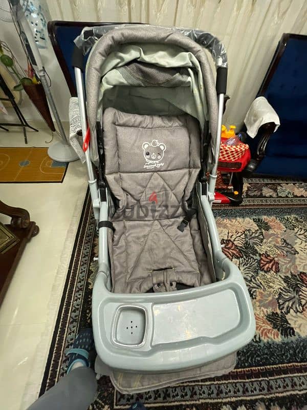 diamond baby stroller like new 4