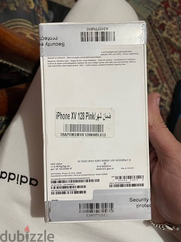 i phone 15 Pink 128GB Sealed 3